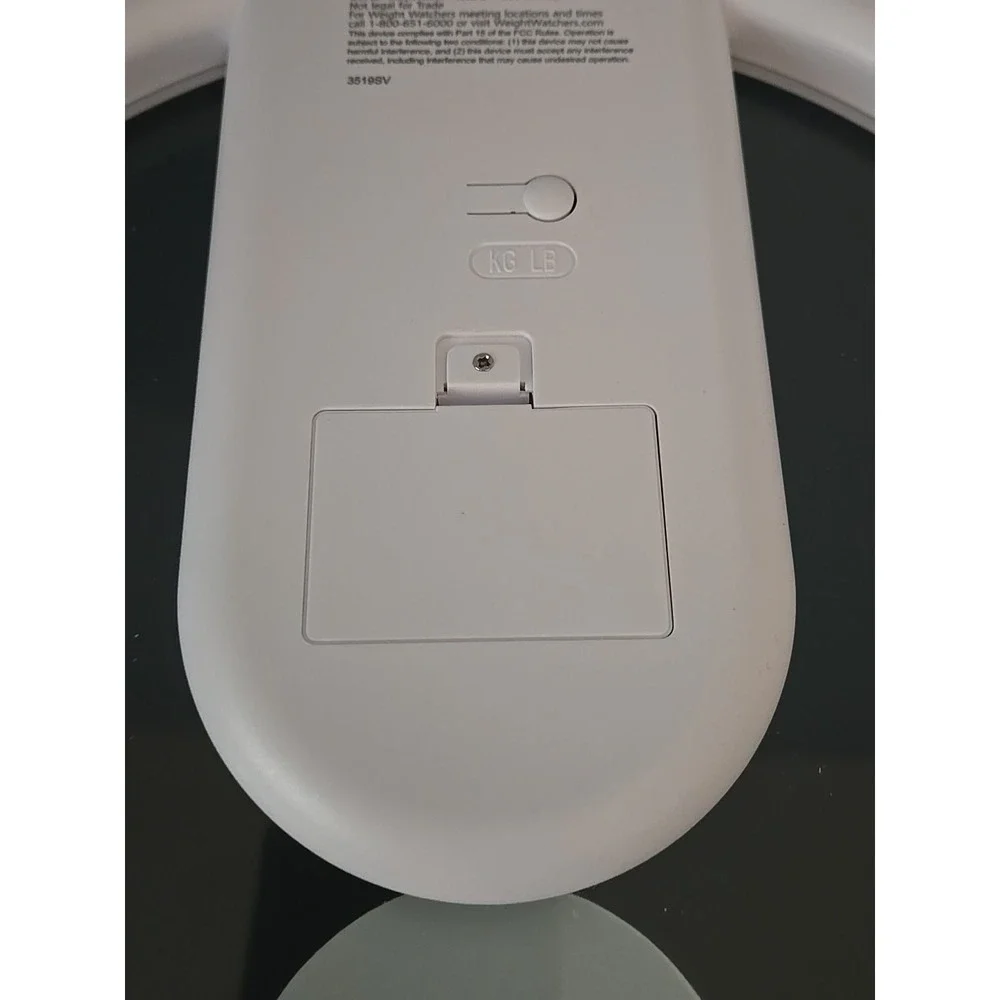 Weight Watchers Digital Glass Scale Weight Tracker‎ b Conair WW206X 400lb Max